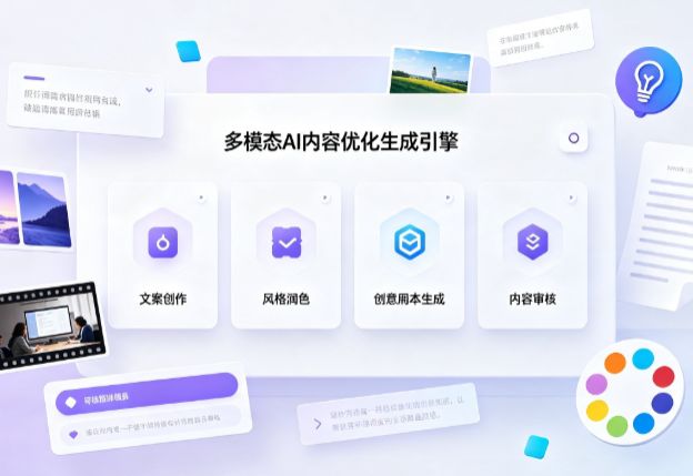 紫阳县AI智能内容优化创新 多模态生成技术丰富数字内容创作生态