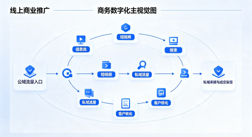 紫阳县线上商业推广怎么做？全域流量闭环搭建与低成本转化实战指南