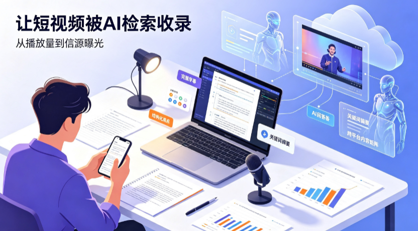 紫阳县短视频创作者新必修课：吃透 GEO 优化，让抖音内容被豆包、DeepSeek、元宝智能体收录